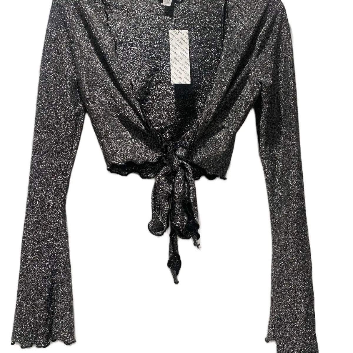 Woman’s Urban outfitters cropped long sleeved shirt Small Womenswear Blouse Top Longsleeves Lady