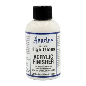 Angelus High Gloss Acrylic Finisher No. 610  4 oz