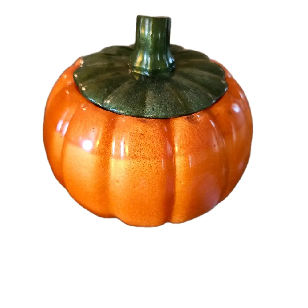 Pumpkins Perfect for Fall High Demand Gift Order Early Orange Ceramic Decorative Pumpkin