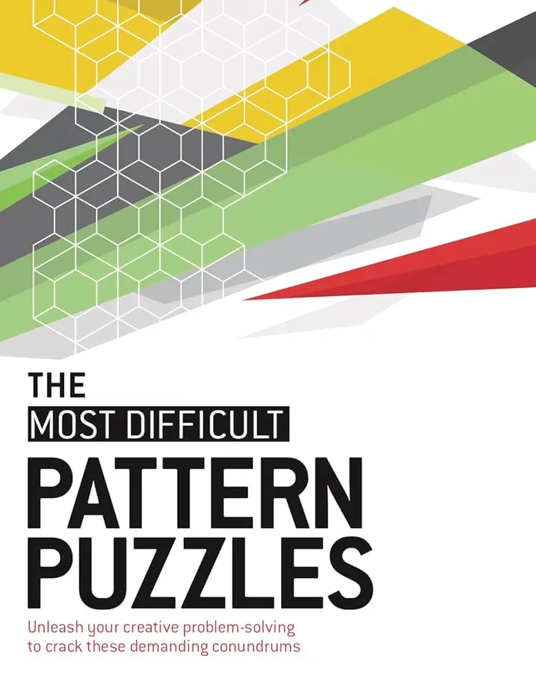 Colorful Geometric Puzzles Book - Advanced Challenge for Adept Puzzlers, All Seasons Entertainment, Creative Conundrum-Cracking & Problem-Solving, Colorful Puzzles