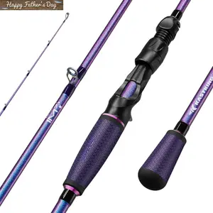 [Father's Day Best Gift] KastKing Royale Legend Pro Technique Bass Fishing Rods, KastFlex IM7 Graphite Blanks, Fuji FazLite Guides, SlipLock Technology Handles, PTS Power Transition System, Custom Foregrip and Hook Keeper Spinning Casting Rods SummerVibes