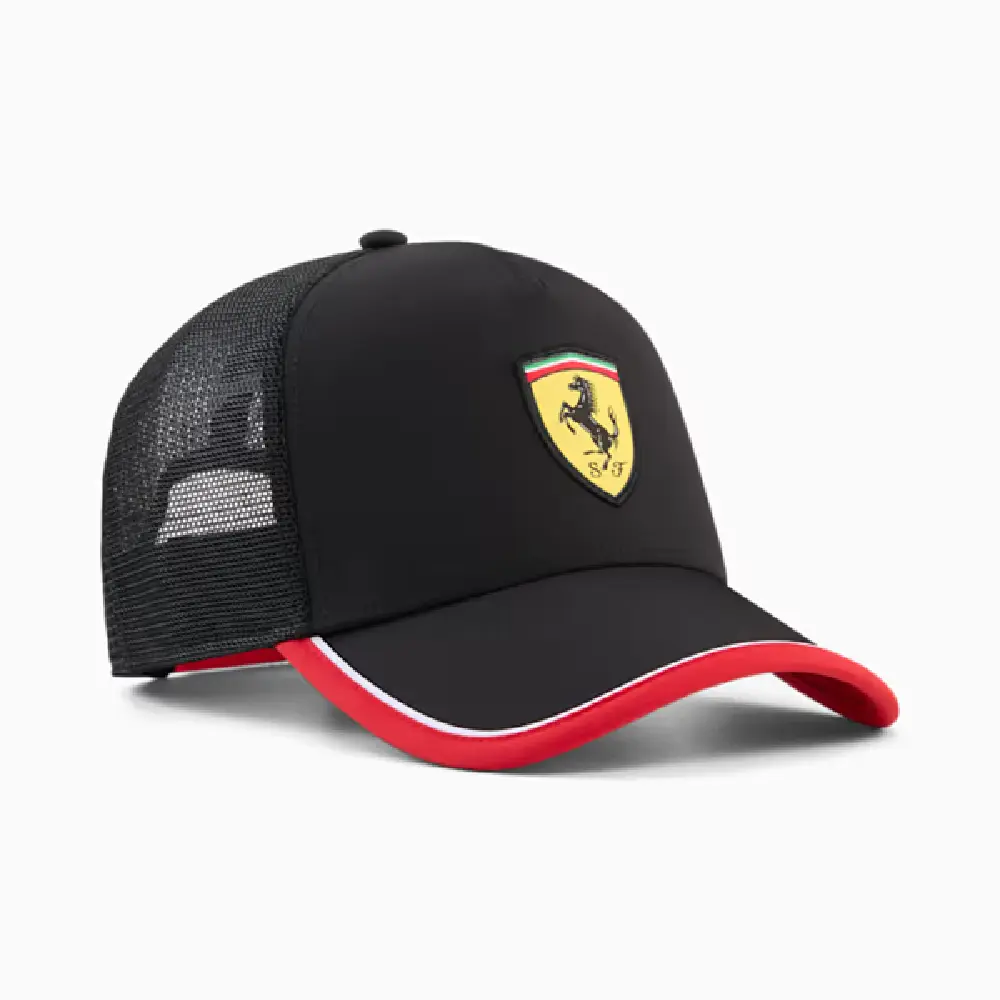 Men's Puma Ferrari Trucker Cap Puma Black