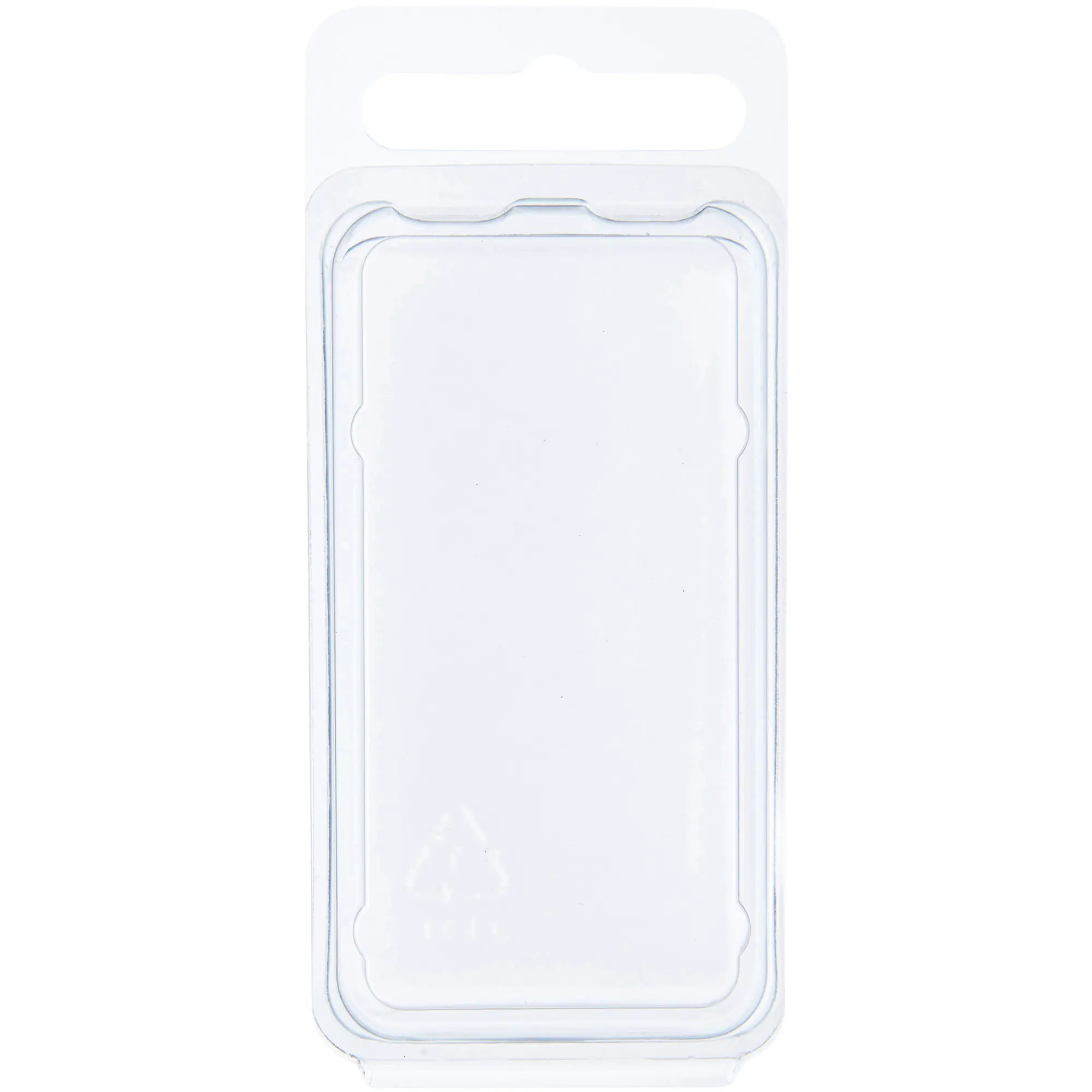 Collecting Warehouse Clear Plastic Clamshell Package / Storage Container, 2.3125" H x 1.1875" W x 0.6875" D