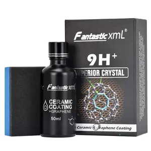 9H automotive nano-ceramic coating product utilizes advanced ceramic technology, offering dust-proof and water-repellent properties as well as long-lasting luster.