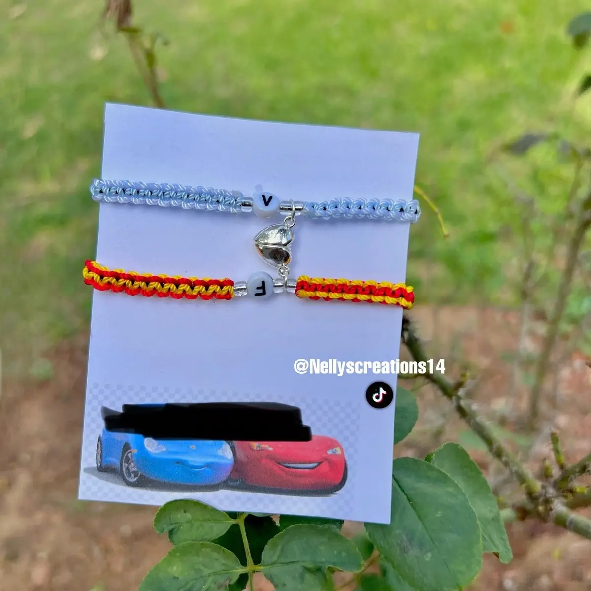 adjustable couple Cars Matching bracelets
