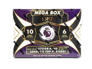 2024/25 Panini Select Premier League EPL Soccer Hobby Mega Box