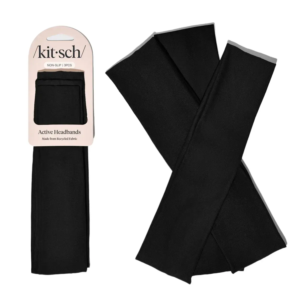 Black Active Headbands Black Active Headbands