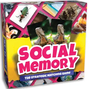 Social Memory - The strategic matching card game for family game night