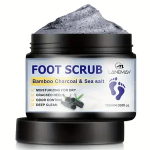 Sea Salt Charcoal Foot Exfoliation - Deep Cleansing, Supplementing Skin Nutrition - Suitable for All Skin Types Exfoliating Foot