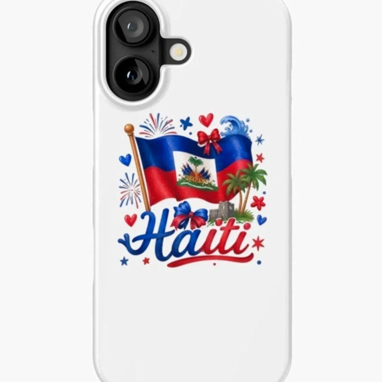 Haitian Flag Day Pride Phone Case