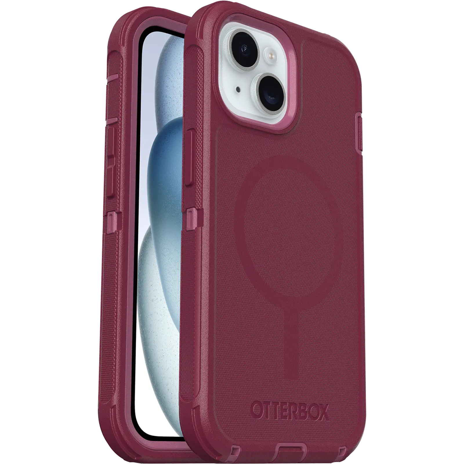 OtterBox Defender Pro MagSafe Casing for iPhone 15/14/13 - Dust Resistant, Multi-Layer, MagSafe Compatible Heavy-Duty Shockproof Mobile Phone Protection Accessory, Magsafe Compatible With Magsafe