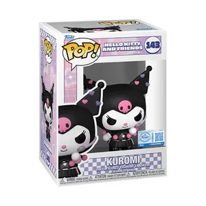 Hello Kitty and Friends Kuromi K-Pop Funko Pop! Vinyl Figure #143 - Entertainment Earth Exclusive