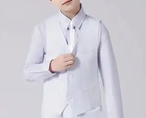 Silk/Satin 1pc Small Tie for Performance and Party Short Tie for Easy Matching with Various Clothes