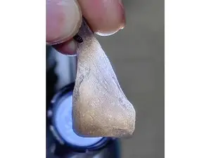 Genuine Australian Cintamani Meteorites Necklace,Raw Solitaire Tektite Meteorite Stone Real Tektite Pendant,Irregular Shape