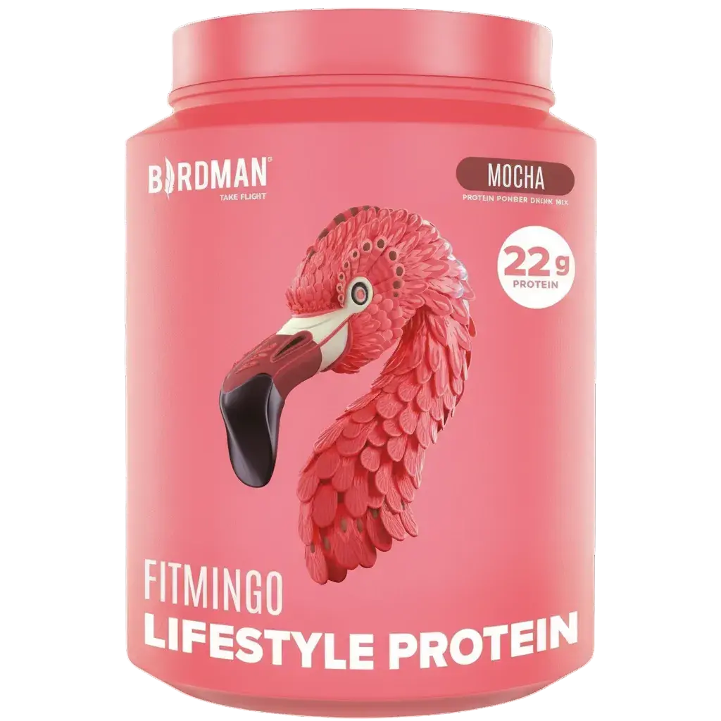 Fitmingo Mocha Protein 2.24lb - 22g Plant-Based - Gluten & Sugar Free Edible Supplements Dietary