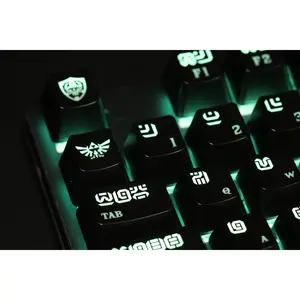 Zelda Shiekah Alphabet Keycap Set Backlit
