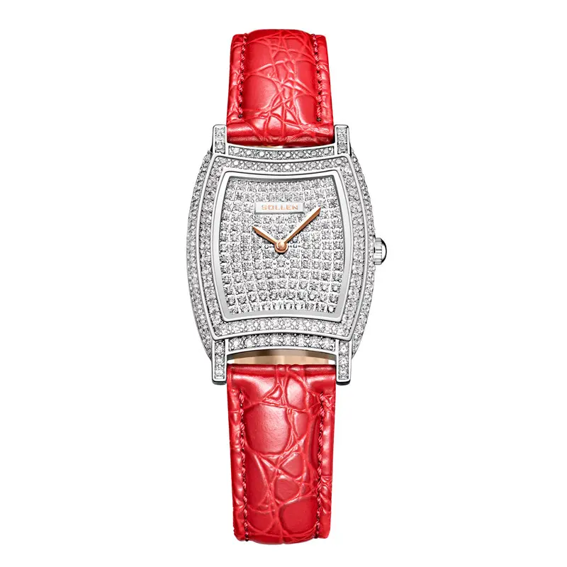 【ING】Women's fully rhinestone-embellished fashion watch for parties and evening wear+430