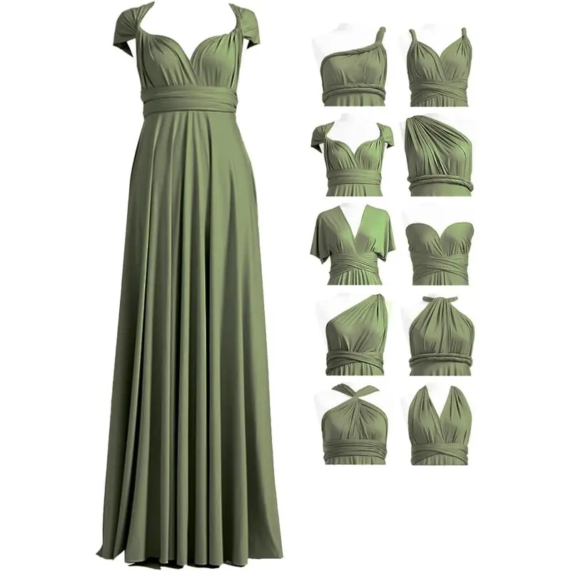 blue t shirt dress outfit Dusty Blue Bridesmaid Dresses With Sleeves Emily Modest Chiffon Split main image 1
