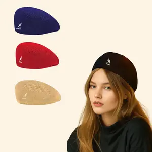 Street Style Beret, Casual Trendy Breathable Beret Hat for Men & Women, Fashionable Hat for Daily Wear