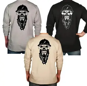 FR Benchmark Benchmark VS Everybody Flame Resistant Long Sleeve Shirt Logo Graphic Hoodie Menswear, Womenswear