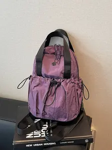 Relaxing functional style fashionable high-quality Casual Nylon Backpack, practical style casual simple versatile crossbody bag, multi pocket design, can accommodate personal items, suitable for daily shopping and commuting, Travel Backpack
