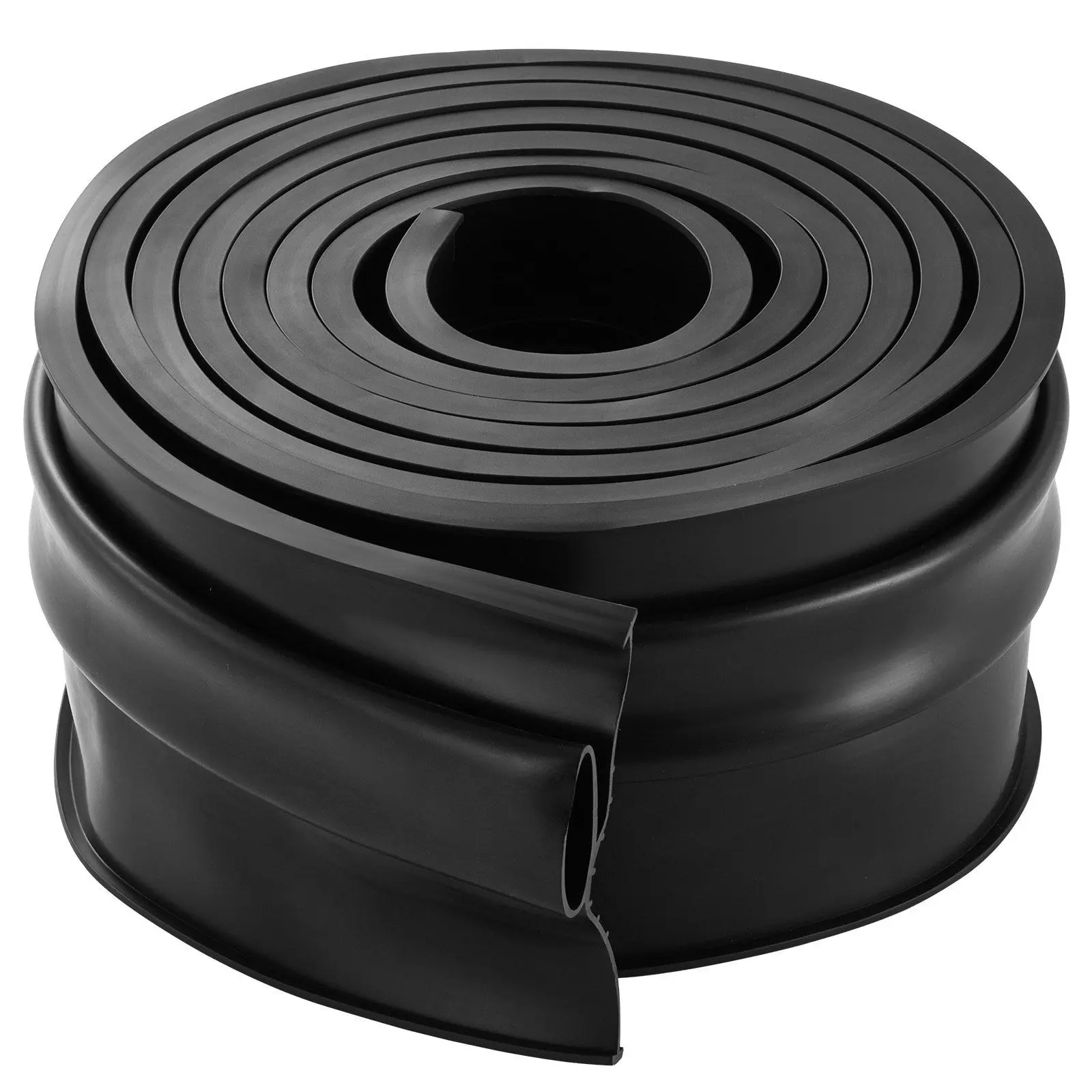 VEVOR Garage Door Threshold & Bottom Seals Kit, 10 FT Universal Fit PVC Seal - Waterproof, T-Track Compatible for Warehouse, Basement, Shop, Feet, Adhesive Strip