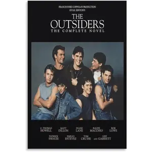 The Outsiders Movie Poster1 Wall Art Decor Print Picture Paintings for Living Room Bedroom Decoration