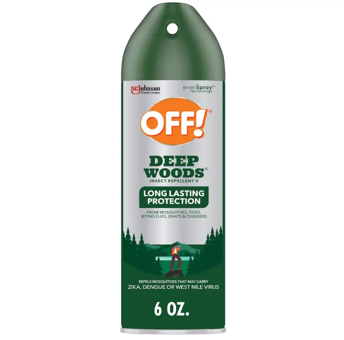 Deep Woods Insect Repellent Aerosol, Bug Spray with Long Lasting Protection from Mosquitoes, 6 oz