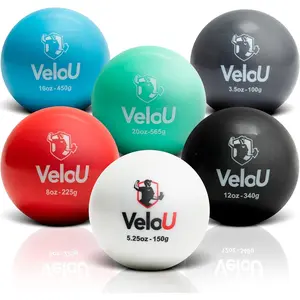 Weighted Baseballs 6 Ball Set Increase Throwing Velocity & Arm Strength Withstands 18000 Throws Weighted Balls for Pitching & Throwing Plyo Balls Ideal Training Tool