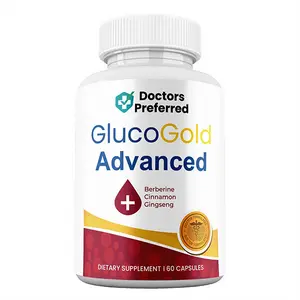 Gluco Gold Advanced Capsules - Max Strength Daily Wellness Supplement - 1 Pack