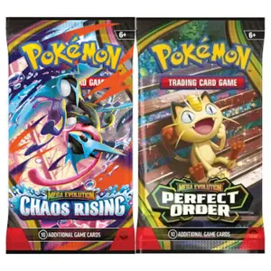 Pokémon energy break - 2 set mix - 18 booster pack break - Contains 9 of each: Perfect Order & Chaos Rising  - opened live - Average 2 packs per energy