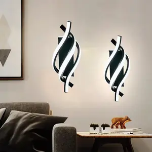 Single Pack LED Wall Light Warm Light for Living Room, Wall Mounted Wall Lighting Fixture, Modern Home Decor