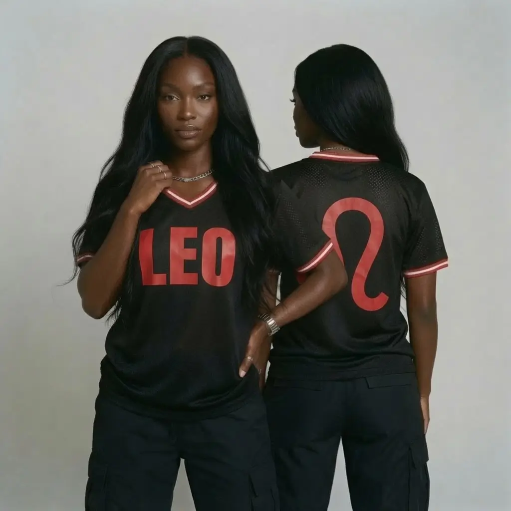 Women's Custom Zodiac Astrology Mesh Jersey, Personalized Horoscope Athletic Jersey, Breathable Summer Sports Apparel, Unisex V-Neck, Celestial Star Sign Birthday Gift, Cute Astrology Clothing for Zodiac Lovers