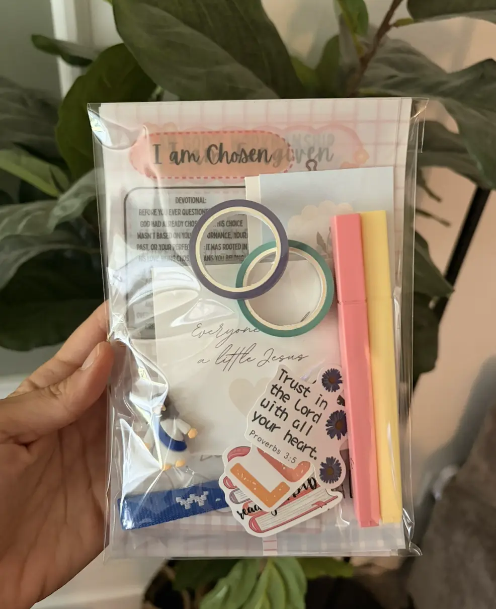 Bible Grab Bag | Christian Gift Set | Loaded Bible Starter Kit