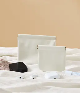 Halara PU Storage Bag, Stylish Almond Milk-Toned Clutch - Personalized, High-Quality & Durable Accessory Perfect for Every Occasion