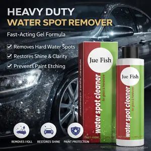 Heavy Duty Water Spot Remover – Fast-Acting Gel Cleaner Eliminates Hard Water Spots, Stains  Mineral Deposits from Car Paint Glass  Wheels and Chrome Metal  – Restore Shine & Clarity - Helps Prevent Paint Etching