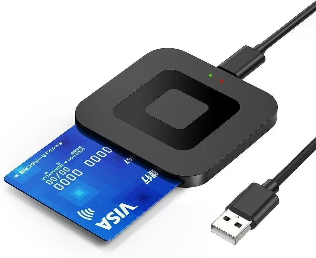 X05 Smart Card Reader USB 2.0 – Supports ATM/AC/DNI/IC Bank Cards, Tax Reporting & Data Reading, Plug-and-Play for Windows/Mac/Linux, Ideal for Banking, Finance & E-Government