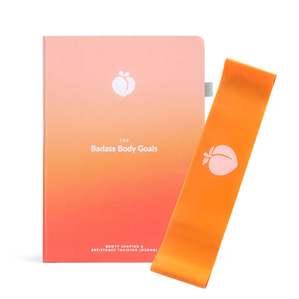 Badass Body Goals Journal – 8-Week Guided Resistance Band Program to Sculpt Your Glutes, Build Muscle & Track Visible Progress