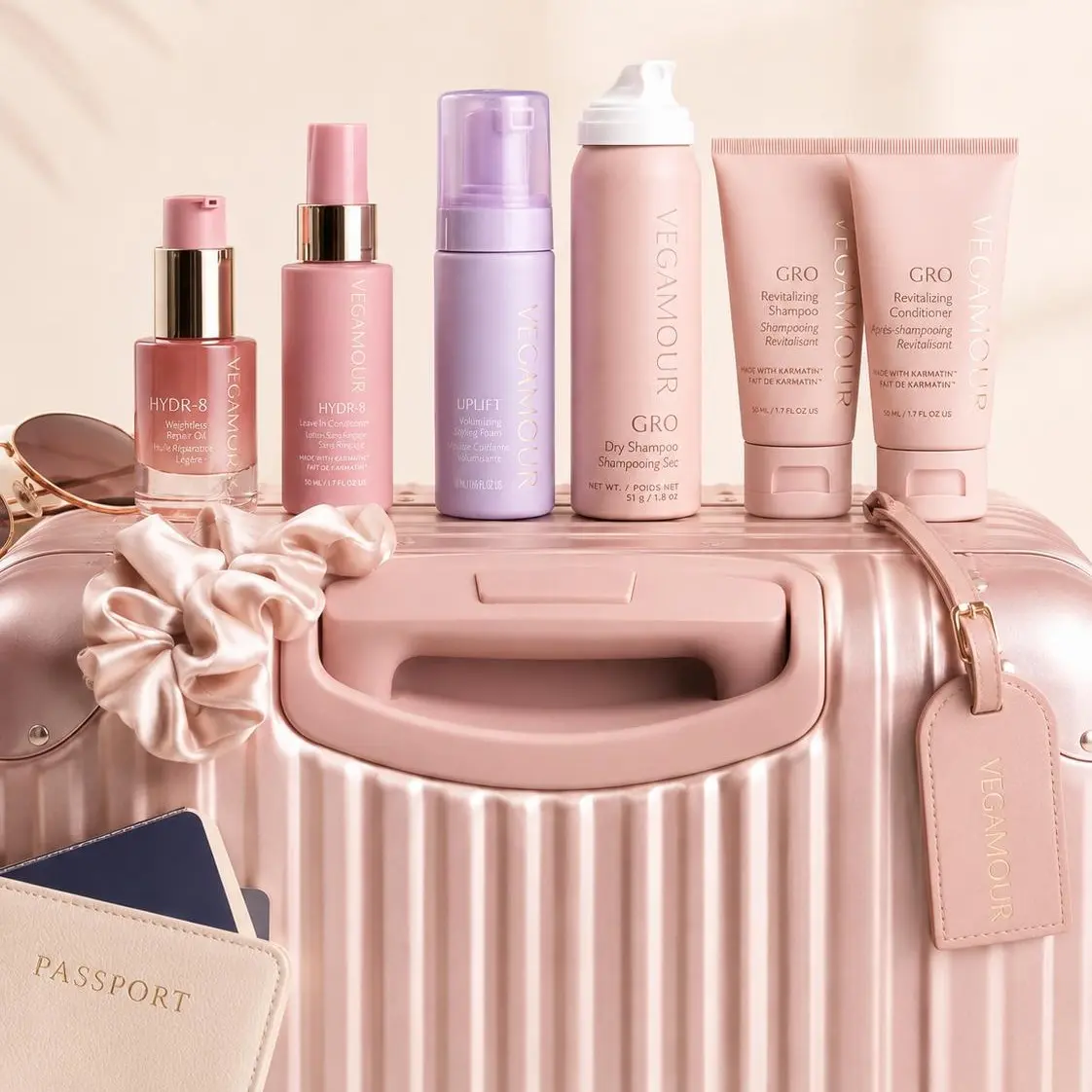 Carry-On Haircare Bundle, Travel-Sized Shampoo & Conditioner Set for Beauty & Personal Care Needs