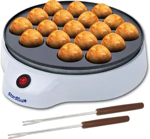 Takoyaki Maker by StarBlue with FREE Takoyaki picks - Easy and Simple to operate electric machine to make Japanese Takoyaki Octopus Ball AC 120V 50/60Hz 650W