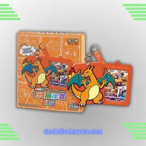 Pokemon Charizard Card Display Frame Gift Box
