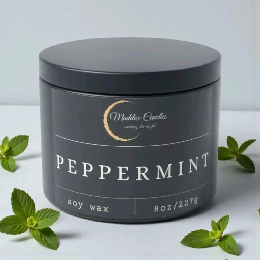 Peppermint 8oz Candle