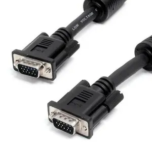 Startech 25 Coax SVGA Monitor Cable, Crystal-Clear Video Cable Accessory with Secure Port Protection and Durable Connector for Desktop & Laptop Components