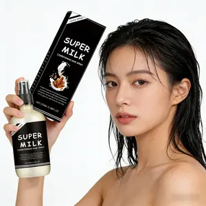 Hair Styling Spray Gel for All Hair Types – Nourishing Frizz Control, Shine Enhancement, Daily Care, Lightweight Volumizing Formula