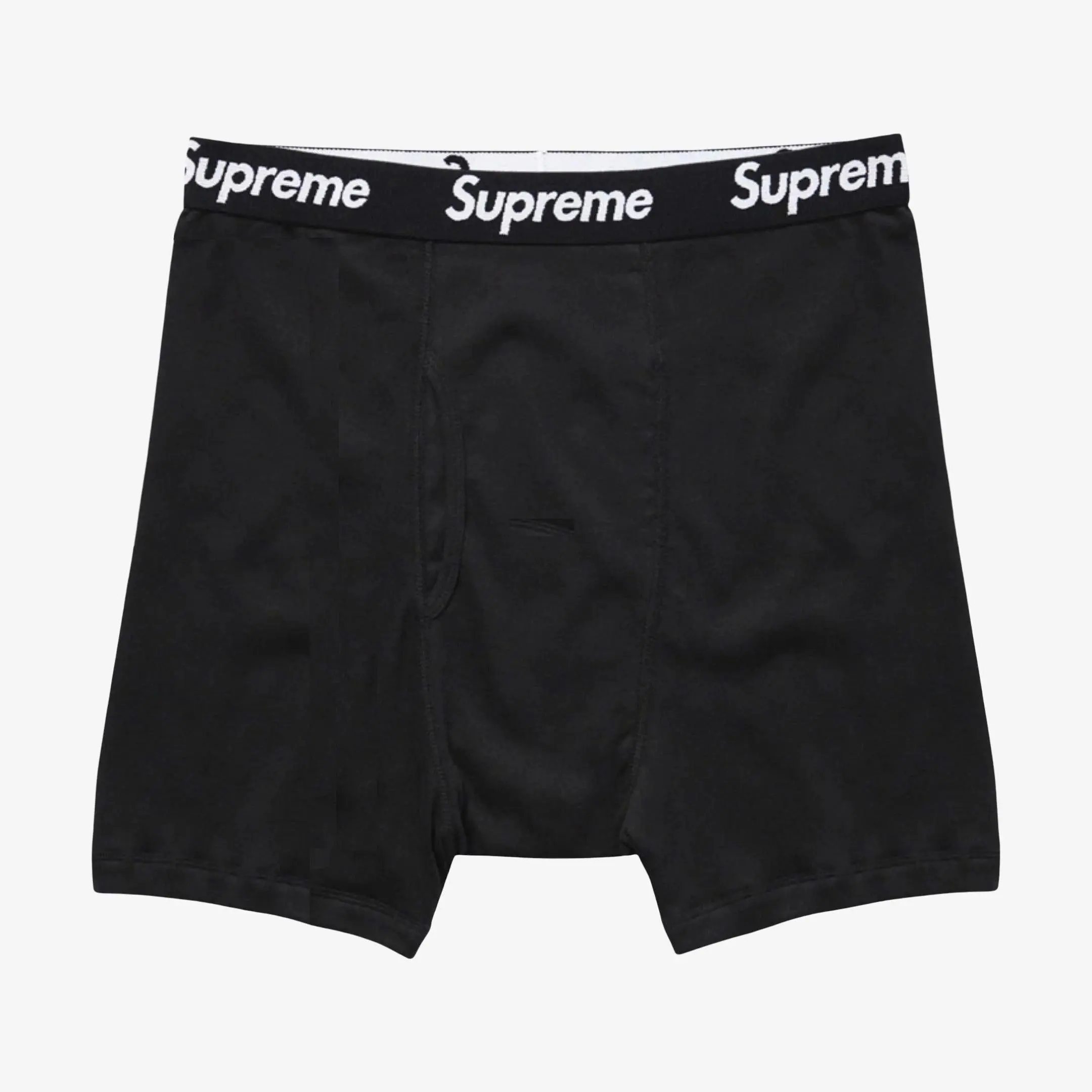 Supreme x Hanes Boxer Brief (1 Single Boxer Brief) Black