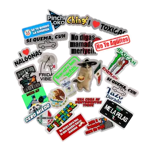 2026 Edition Stickers Funny Phrases Bromas y Dichos en Español for Helmets Tool Boxes & Car Bumpers Waterproof Scratch-Resistant UV-Protected Vinyl Stickers Made in USA