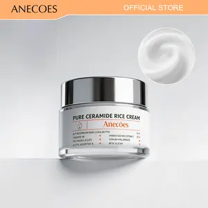 ANECOES, Ceramide Rice Cream, Nourishes Delicate Skin, Recontours & Plumps, 50g