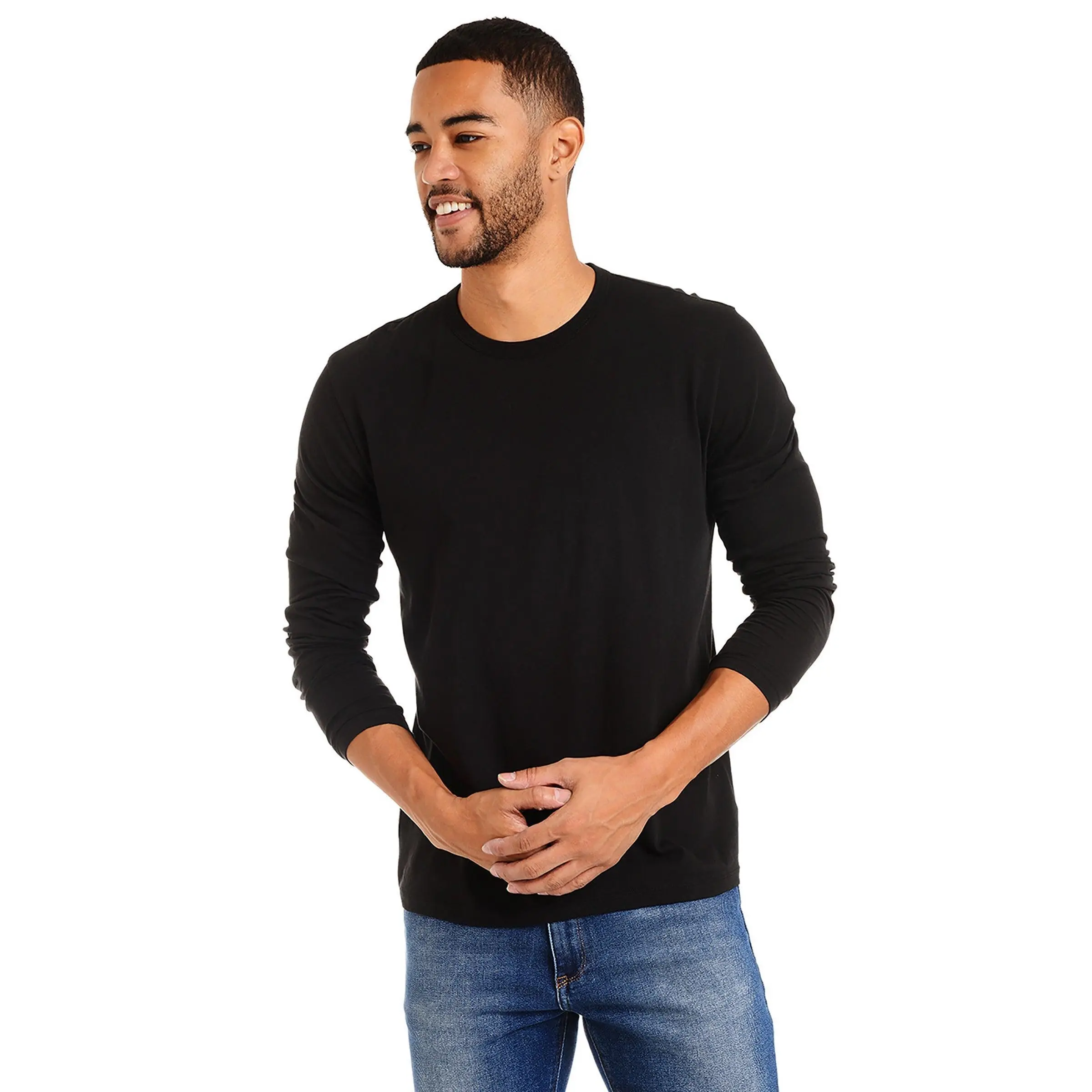 Mott & Bow | Long Sleeve Crew Tee Driggs 3 Pack
