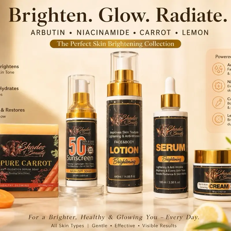 Rejuvenating Brightening Face and Body Glow Set, Anti-Aging Kit with Skin Repair & Aesthetic Glow Benefits for All Skin Types