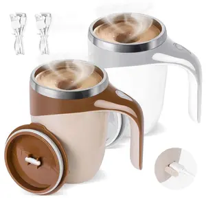 Automatic Self Stirring Coffee Mug, Portable Magnetic Stirring Coffee Mug, Rechargeable Electric Self Mixing Mug, Suitable For Coffee Powder Milk Tea and Other Beverages,household supplies